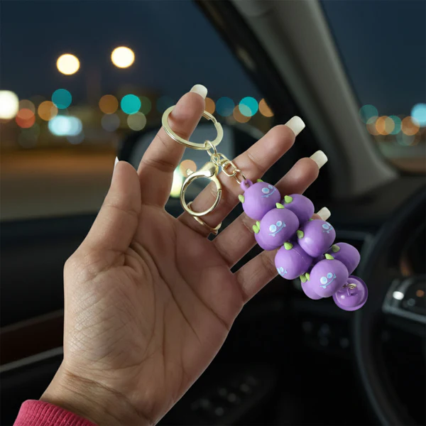 cloud keychain with bell colorful cartoon design 1 pcs cloud keychain with bell colorful cartoon design 1 pcs